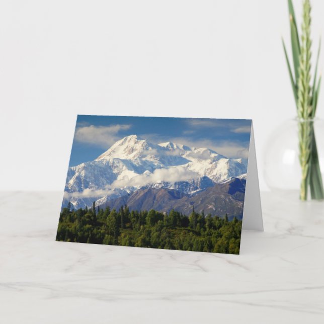 Der Mount McKinley Karte (Vorderseite)