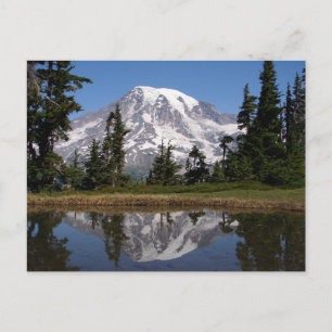 Der Mount Rainier Postkarte