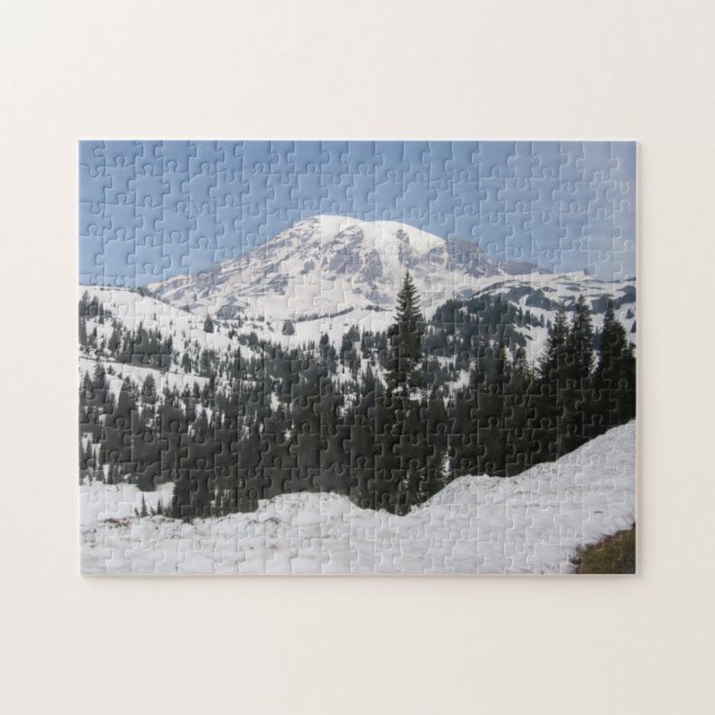 Der Mount- Rainierpuzzlespiel (Horizontal)