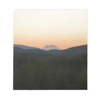 Der Mount- Rainiersonnenaufgang Notizblock
