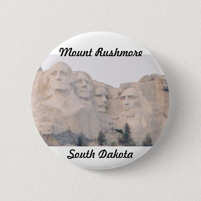 Der Mount Rushmore Button (Vorderseite)