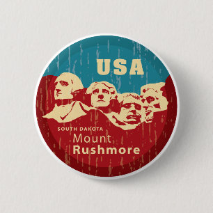 Der Mount Rushmore Button