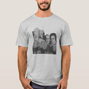 Der Mount Rushmore des Komponist-T - Shirt