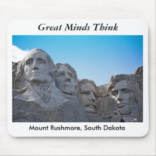 der Mount Rushmore, großes MindsThink Mousepad