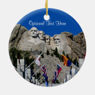 Der Mount Rushmore kundengerechte Foto-Andenken Keramik Ornament
