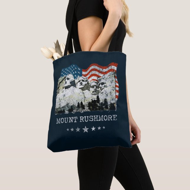 Der Mount Rushmore Monument-Andenken-Geschenke USA Tasche (Von Nahem)