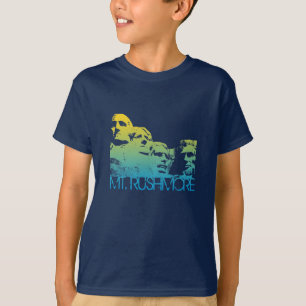 Der Mount Rushmore Skyline-Entwurf T-Shirt