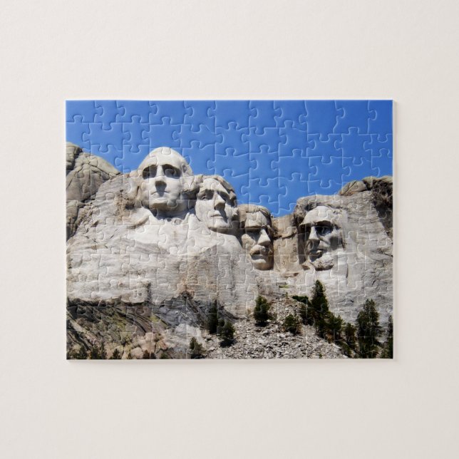 Der Mount Rushmore South Dakota Puzzlespiel (Horizontal)