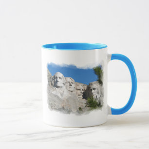 Der Mount Rushmore Tasse