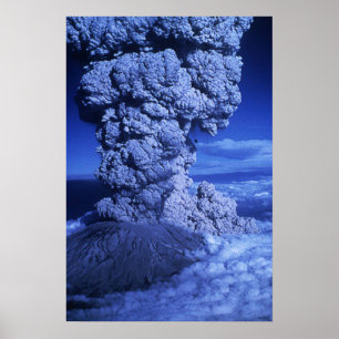 Der Mount Saint Helens Poster