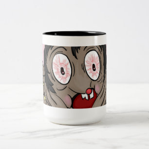Der Mousetrap Zweifarbige Tasse