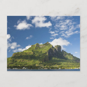 Der Mt. Otemanu und die landschaftlichen Schönheit Postkarte