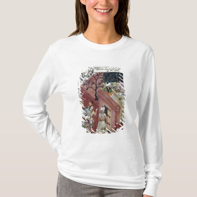Der Mughal Kaiser Babur T-Shirt (Vorderseite)