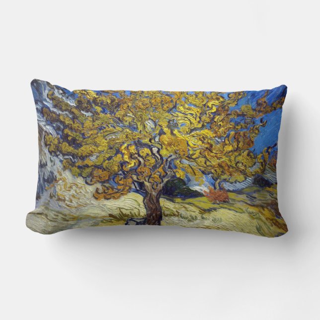 Der Mulberry-Baum. Vincent Van Gogh. Lendenkissen (Vorderseite)