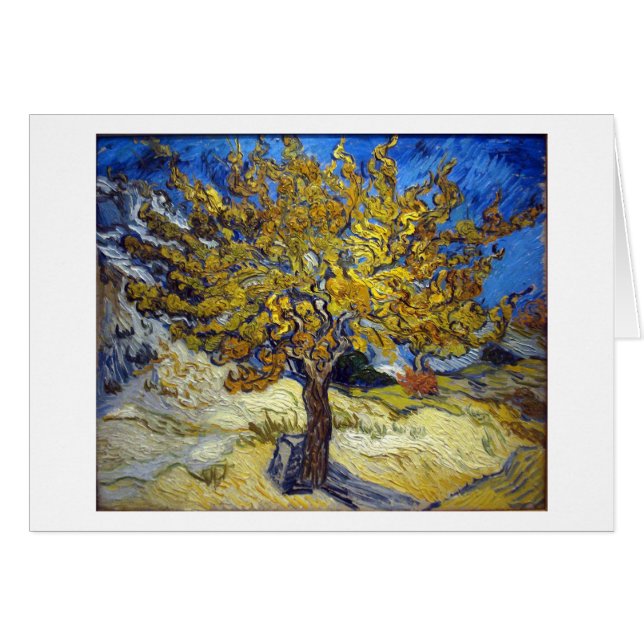 Der Mulberry Tree, Vincent van Gogh. Vintag (Vorderseite (Horizontal))