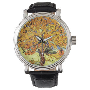 Der Mulberry Tree, Vincent van Gogh. Vintager Ruf Armbanduhr