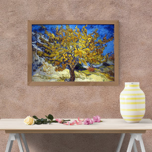 Der Mulberry Tree von Vincent van Gogh Poster