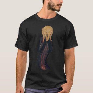 der Munch-Schrei neu gezeichnet T-Shirt