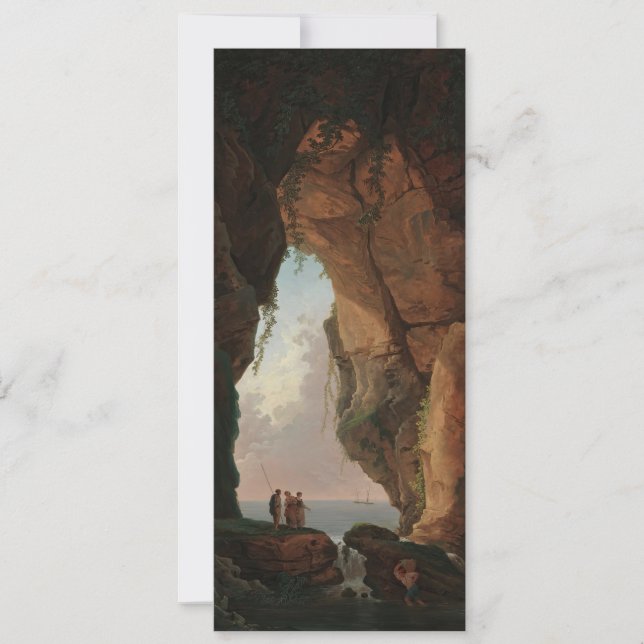 Der Mund einer Höhle (1784) Hubert Robert (Vorderseite)