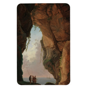 Der Mund einer Höhle (1784) Hubert Robert Magnet