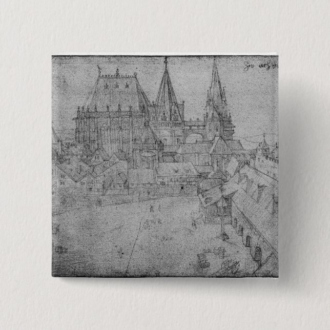 Der Münster in Aachen, 1520 Button (Vorderseite)