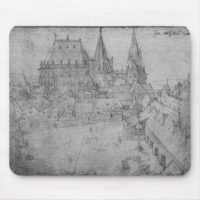 Der Münster in Aachen, 1520 Mousepad (Vorne)