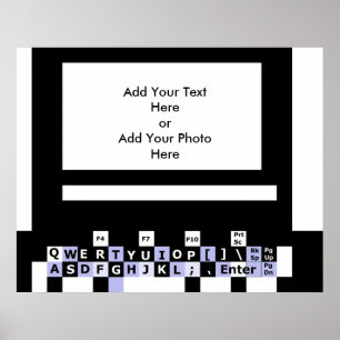 Der MUSEUM Künstler-Reihen-Bild-Computer Bkltr Poster