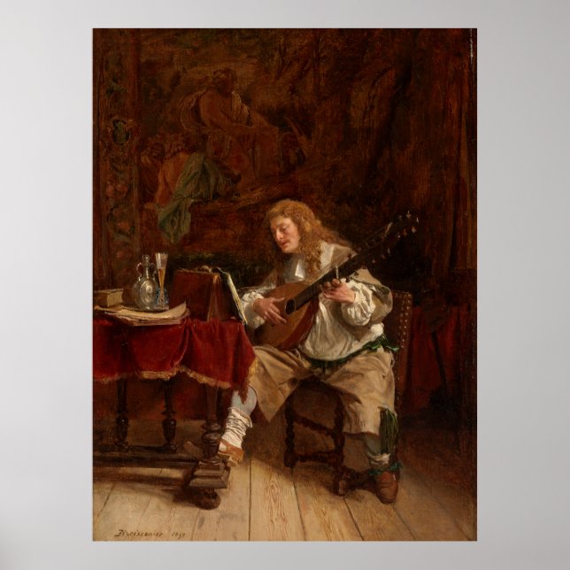 Der Musiker Poster (Vorne)