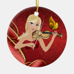 Der Musiker - SRF Keramik Ornament