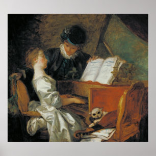 Der Musikunterricht Poster