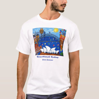 Der Muskel-Shirt Sensational Sydney-Männer T-Shirt