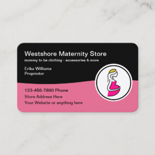 Der Mütterlichkeits-Store für moderne Frauen im Ei Visitenkarte
