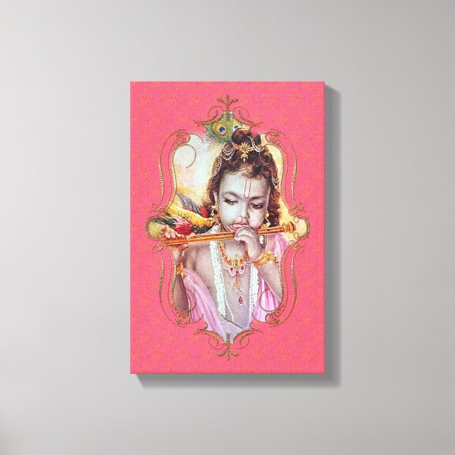 Der Mystiker Indiens 51 - überzogene Leinwand (Vorderseite)