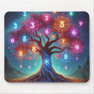 Der mystische Baum des Lebens Mousepad