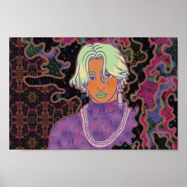 Der mystische Mann Poster (Vorne)