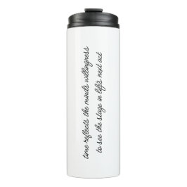 Der nächste Akt des Thermal Tumbler Thermosbecher