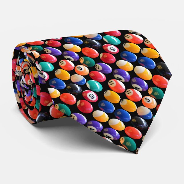 Der Nachtball in den Farben, Necktie Krawatte (Gerollt)