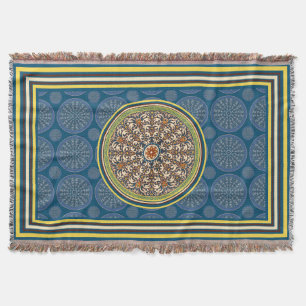Der Nachtgarten von Shiraz Throw Decke