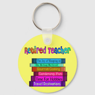 Der Nachwuchslehrer spendet Bücher-Design Schlüsselanhänger