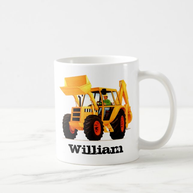 Der Name-Gelb-Bau-Gräber des Kindes Kaffeetasse (Rechts)