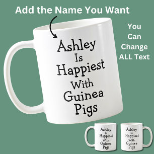 Der Name ist am glücklichsten bei Guinea Kaffeetasse