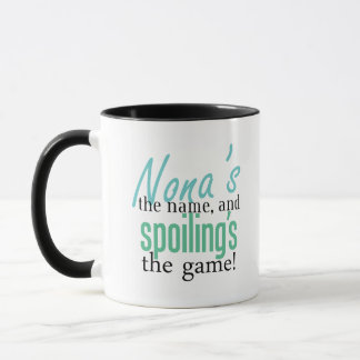 Der Name Nonas und Verderbens des Spiels Tasse