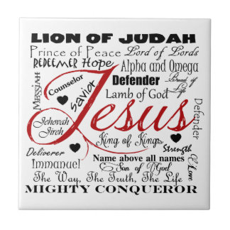Der Name von Jesus Fliese