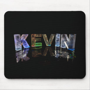 Der Namenskevin in 3D beleuchtet (Fotografie) Mousepad
