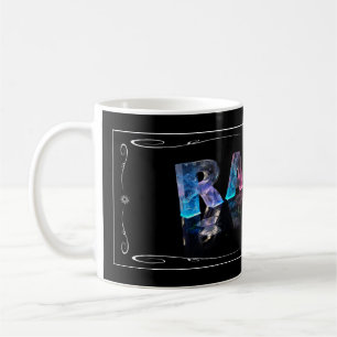 Der Namensralph in 3D beleuchtet (Fotografie) Kaffeetasse