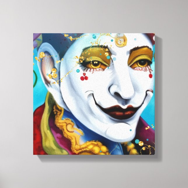 Der Narr Leinwanddruck (Vorderseite)