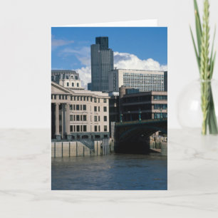 Der Nat West Tower von Tower 42 The City of London Dankeskarte