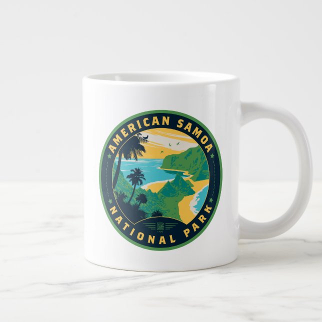 Der Nationalpark Amerikanisch-Samoas Jumbo-Tasse (Rechts)