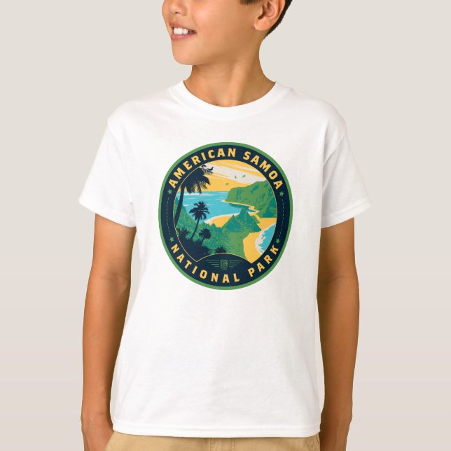 Der Nationalpark Amerikanisch-Samoas T-Shirt (Vorderseite)