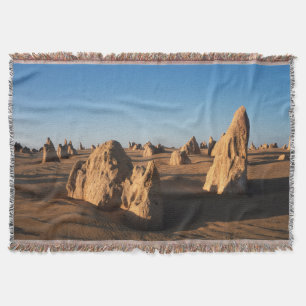 Der Nationalpark der Pinnacles-Wüste Decke